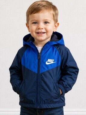 2t Boys Hooded Nike Coat